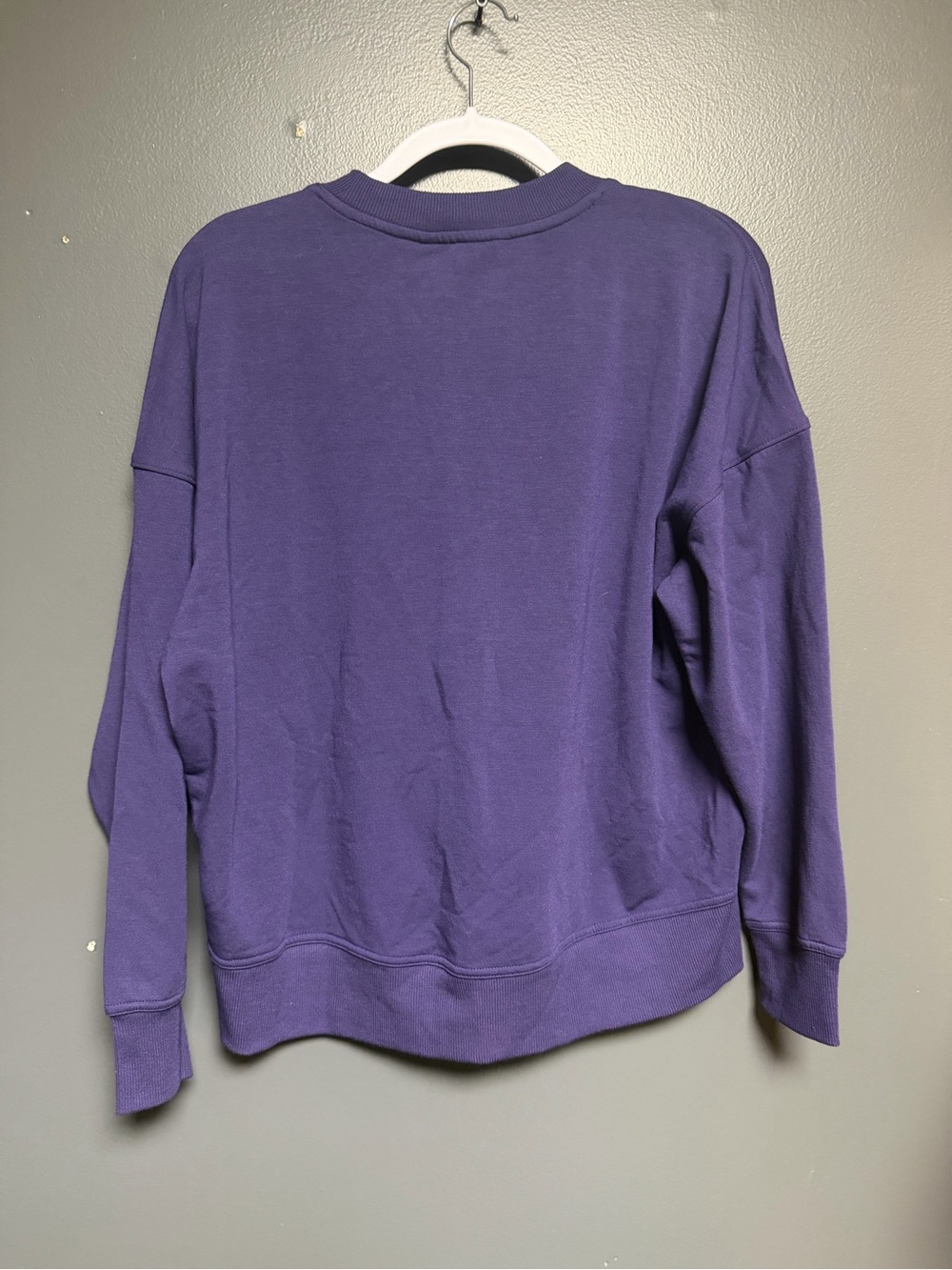 DSG Dicks Sporting Goods So Soft Crew Sweatshirt Purple Ink NWT Size S - Picture 2 of 3